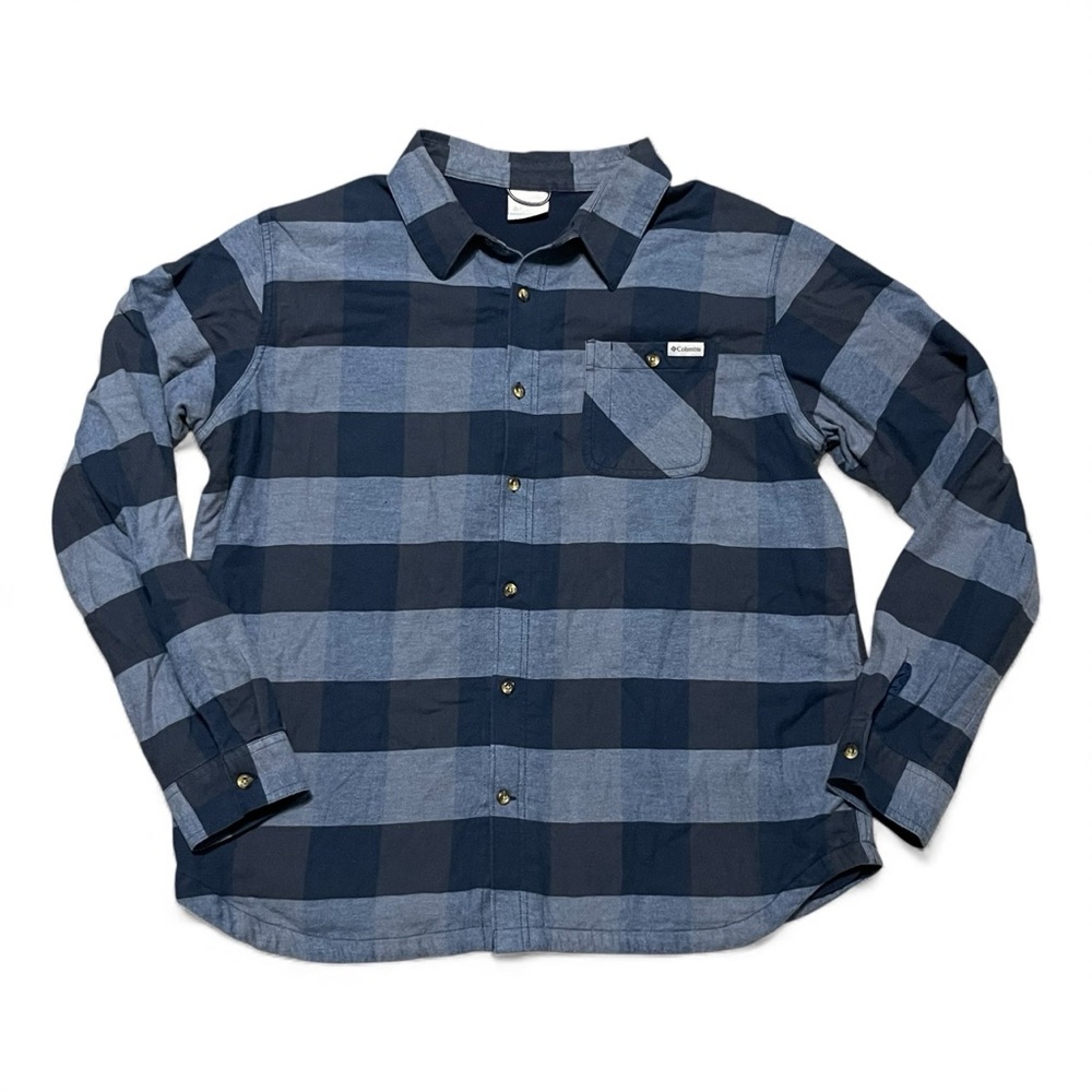 Fleece Lined Columbia EXTRA LARGE Cornell Woods Flannel Plaid Shirt XL Jacket